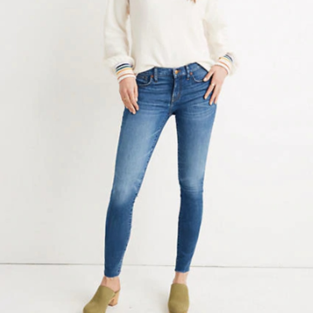 Madewell skinny ankle size 25 miranda wash